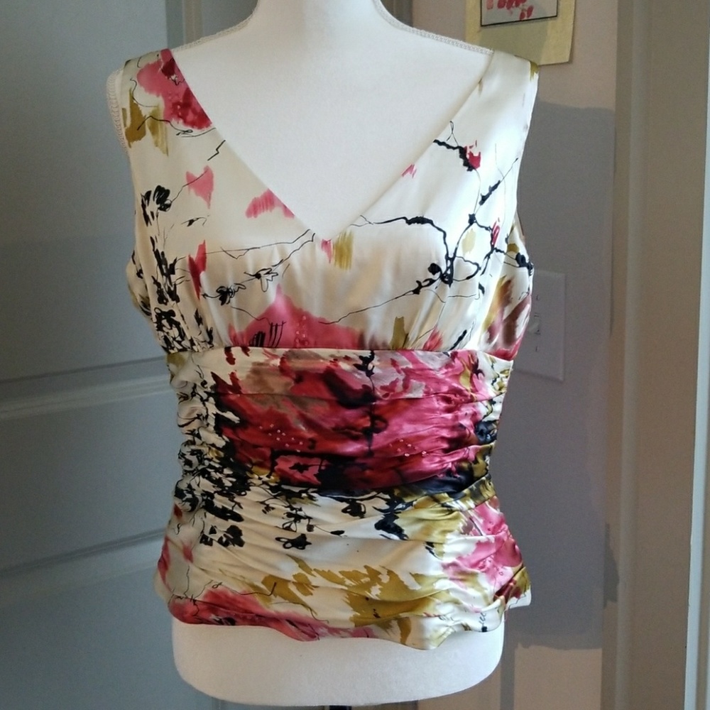 Adrianna Papell silk blouse